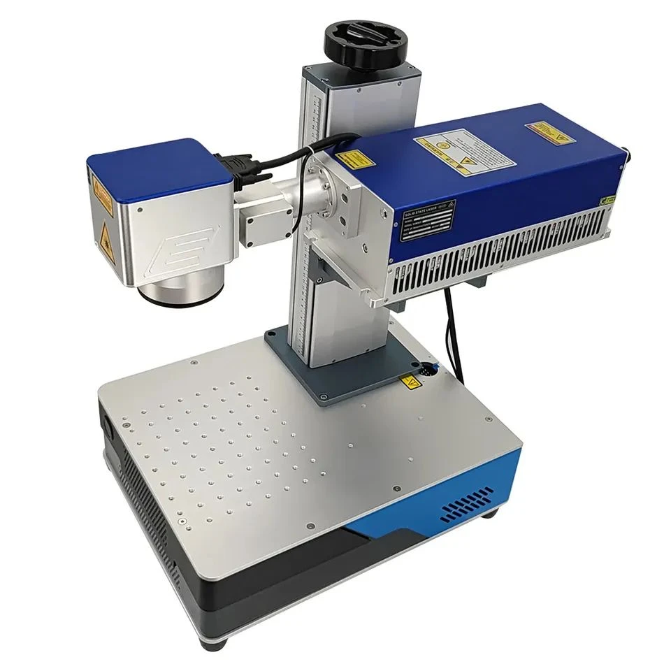 Flying UV Laser Marking Machine for glass og plast